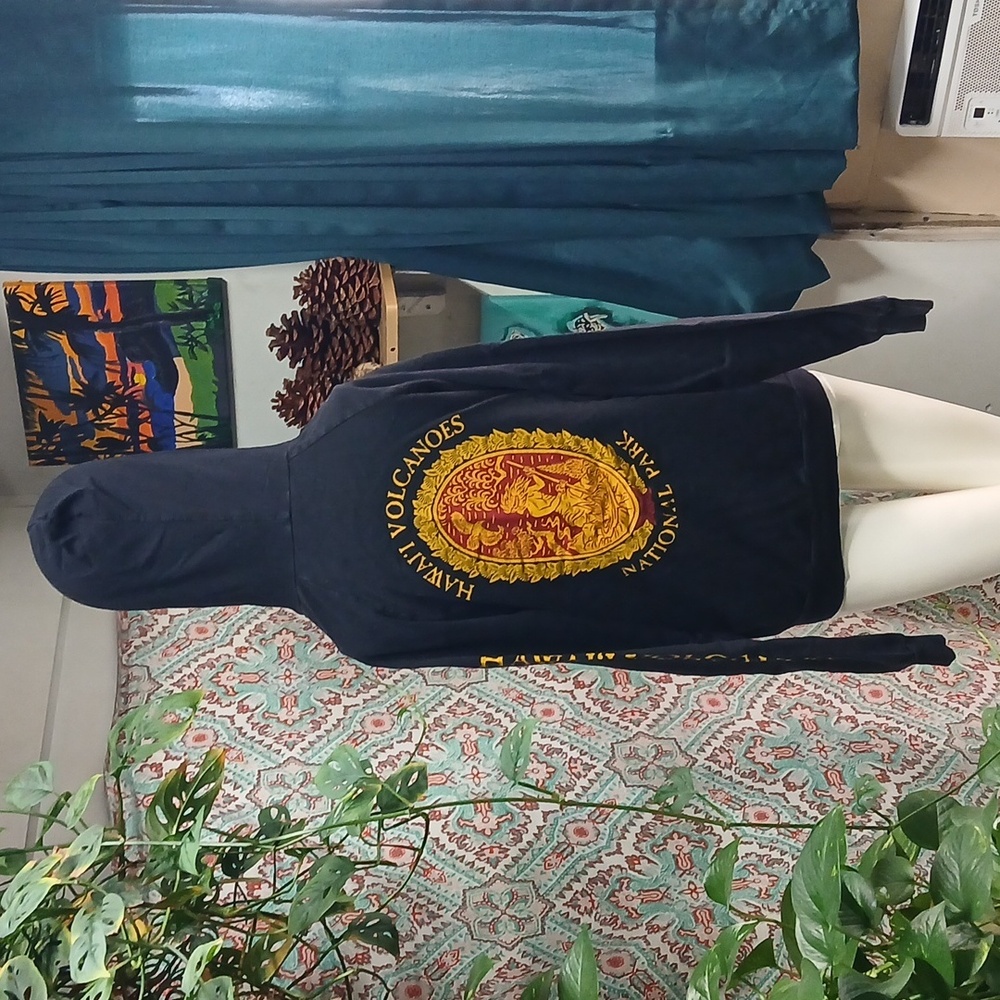 California Fleece by American Apparel Hawaii Volcano Hoodie Jacket, Size M